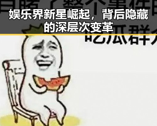 娱乐界新星崛起，背后隐藏的深层次变革